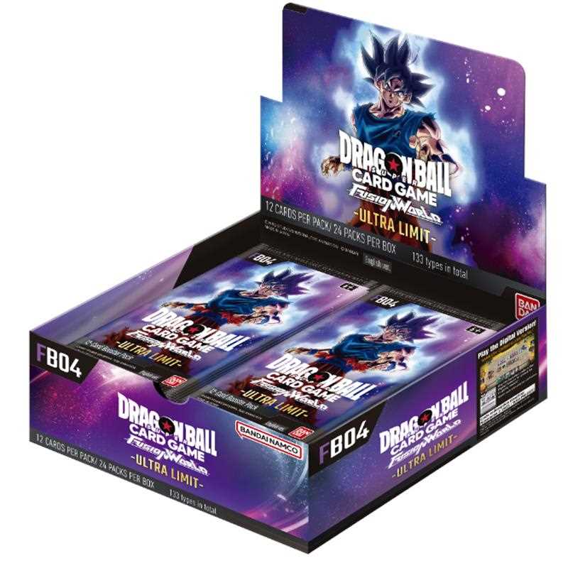 Booster FB04 | Ultra Limit | Fusion World | DRAGON BALL | Anglais