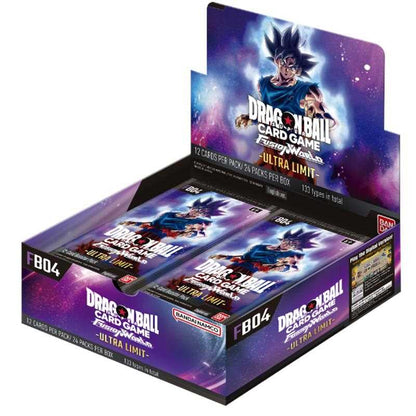Booster FB04 | Ultra Limit | Fusion World | DRAGON BALL | Anglais