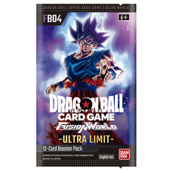 Booster Box FB04 | Ultra Limit | Fusion World | DRAGON BALL | Anglais