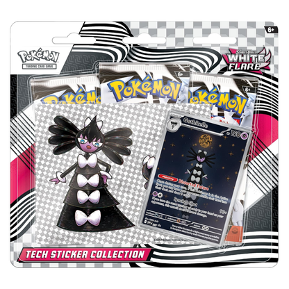 Black Bolt et White Flare Collection Tech Sticker