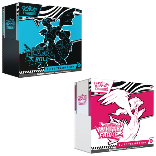 Black Bolt et White Flare Elite Trainer Box