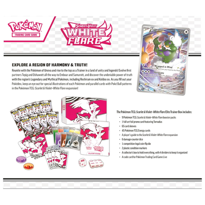 Black Bolt et White Flare Elite Trainer Box