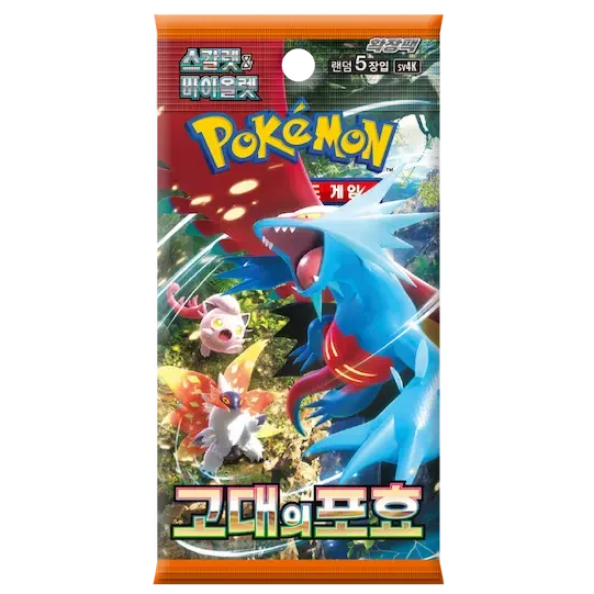 Booster Box Ancient Roar | POKÉMON | Coréen