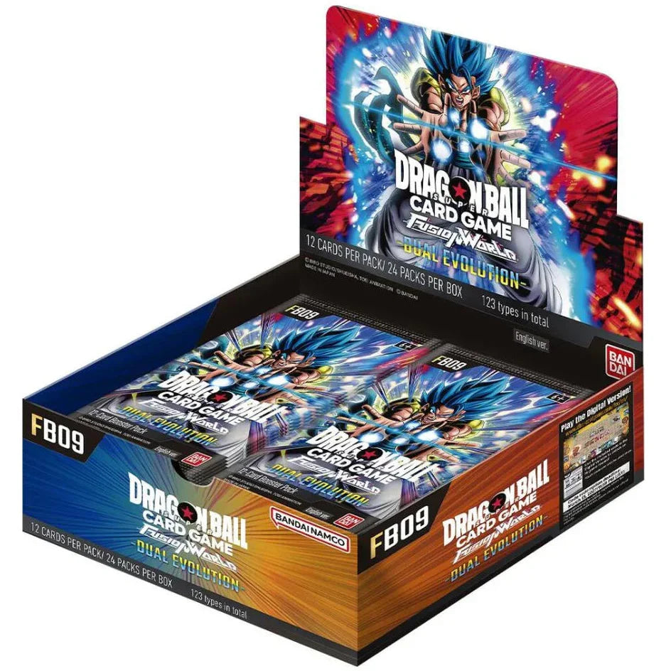 Booster Box FB09 | Dual Evolution | Fusion World | DRAGON BALL | Anglais