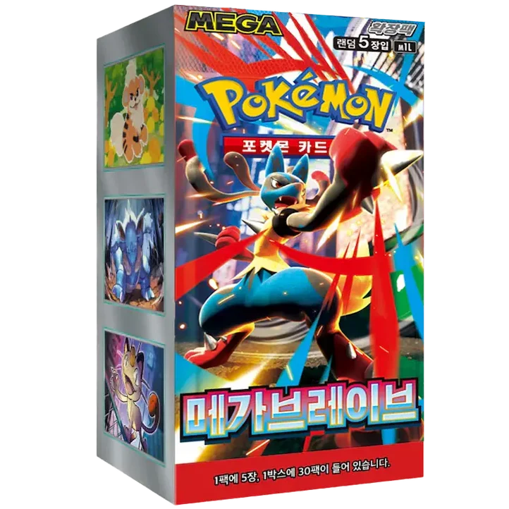 Booster Box Mega Brave | POKÉMON | Coréen