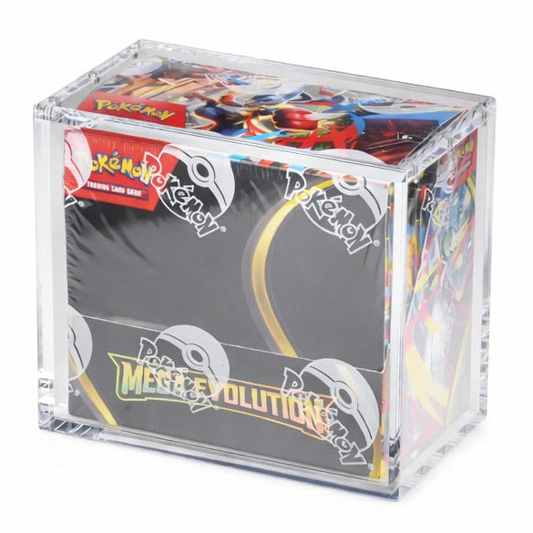 Boîte acrylique magnétique pour Booster Box Pokémon (36 boosters) | The Acrylic Box