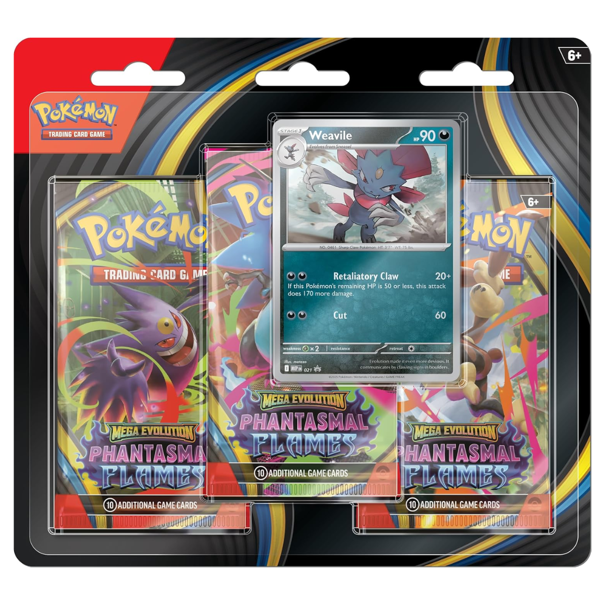 Phantasmal Flames : Blister 3 boosters