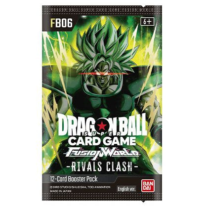 Booster FB06 | Rivals Clash | Fusion World | DRAGON BALL | Anglais
