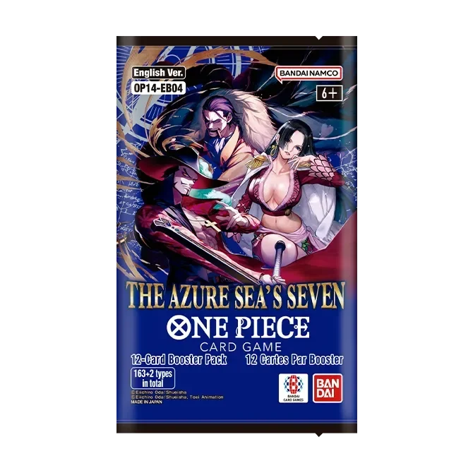 Booster Box OP14-EB04 | ONE PIECE | The Azure Sea's Seven | Anglais