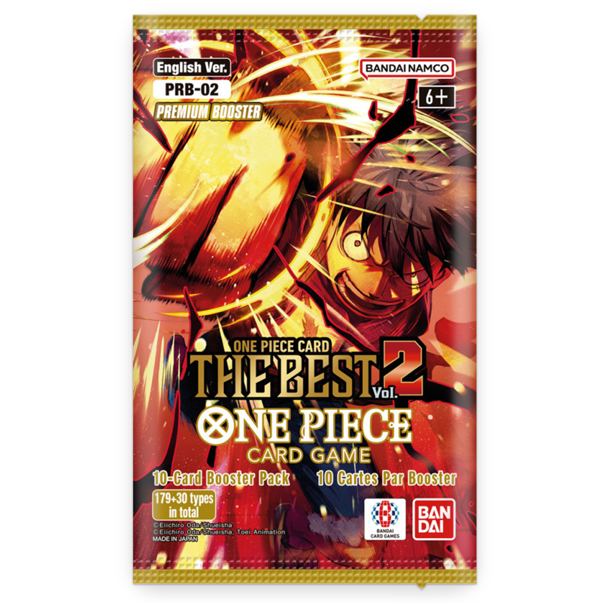 Premium Booster Box | The Best 2 | ONE PIECE | Anglais