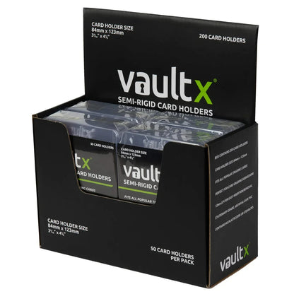 Protège-cartes semi-rigides pour gradation | Vault X | 50/200 unités