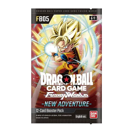 Booster Box FB05 | New Adventure | Fusion World | DRAGON BALL | Anglais