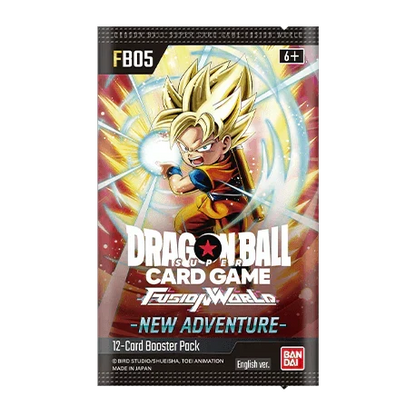 Booster Box FB05 | New Adventure | Fusion World | DRAGON BALL | Anglais