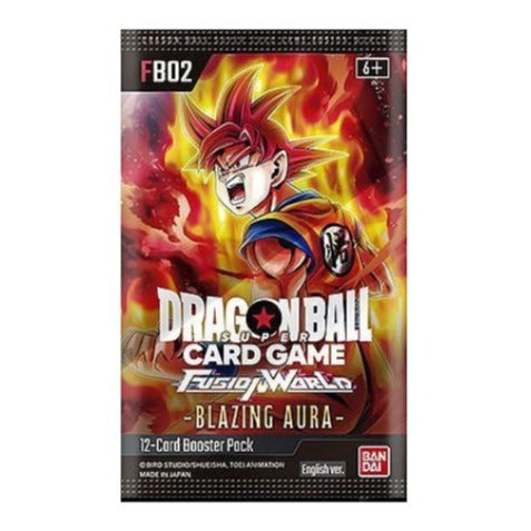 Booster FB02 | Blazing Aura | Fusion World | DRAGON BALL | Anglais